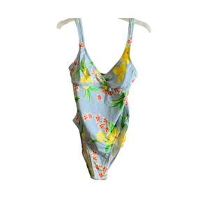 Tommy Hilfiger One piece floral bathing suit SIZE 12